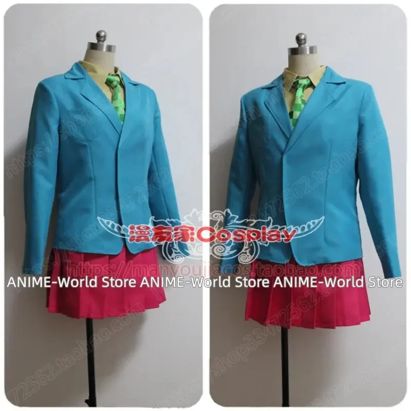 ss13 ألعبت بدوره إلى يموت Chidouin Sara تأثيري حلي لطيف Jk الزي المدرسي معطف قميص التنانير هالوين بدلة حفلة مخصص أماه