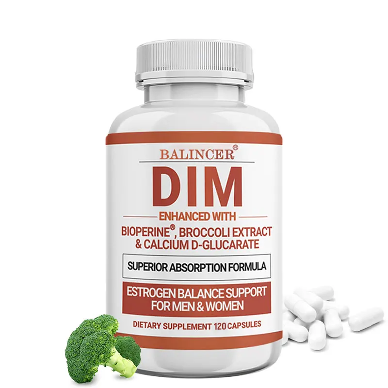 DIM Capsules - Estrogen Supplement for Men and Women, Estrogen Balance Support for Men and Women, Mood Support, Fatigue