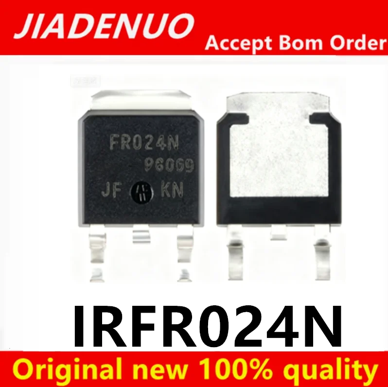 (10piece)100% New IRFR024NTRPBF  IRFR024N FR024N TO-252 Chipset