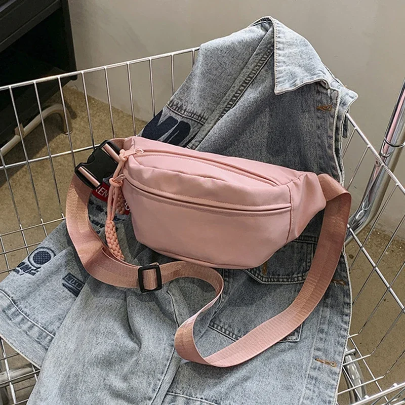 Borsa pettorale da donna sportiva estiva per il tempo libero in Nylon fresco nuova moda piccola borsa a tracolla Versatile a tracolla