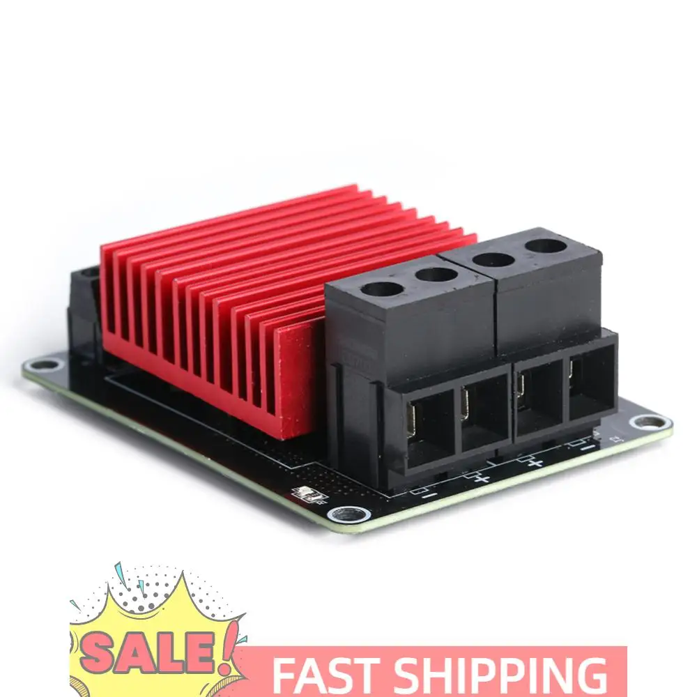 

Heat Bed Extruder 3D Printer Accessories 3D Printer Part Heating Controller 30A for Heat Bed MOS Module