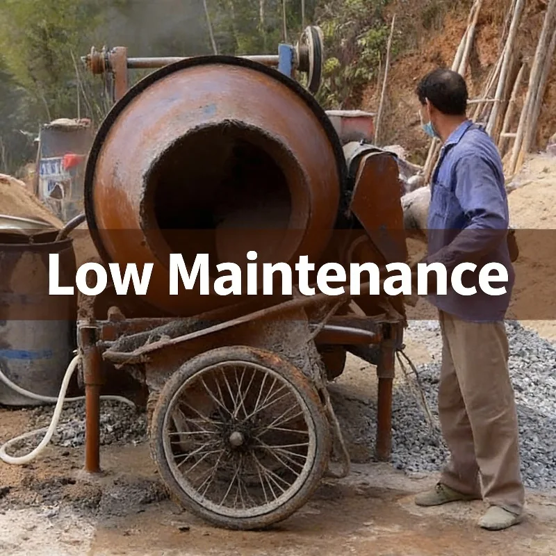 

High Efficiency 350l Tilting Drum Cement Mixer Brick Laying With Stable Performance For Professional Contractors Best Choice