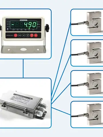 E360 + 4PCS 300KG 로드셀 + 농업용 계량용 정션 박스 산업용 계량