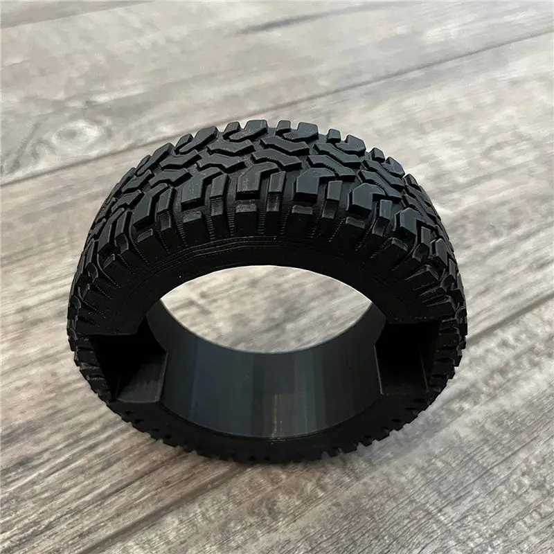 2X Tire Business Card Holder - Wheel Shop Display Stand Desktop Countertop