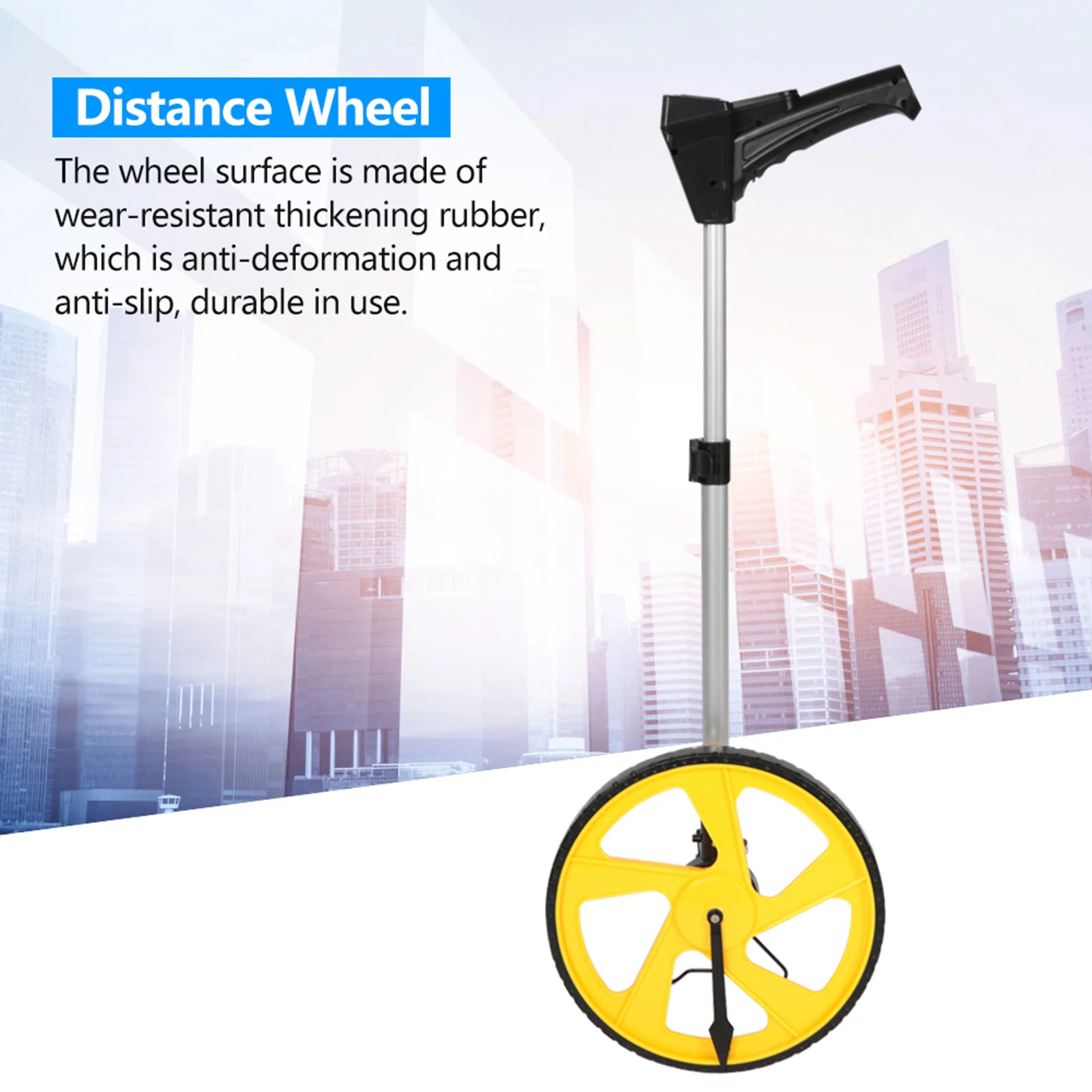 

Digital Distance Measuring Wheel Measure Surveyors Builders Road Land