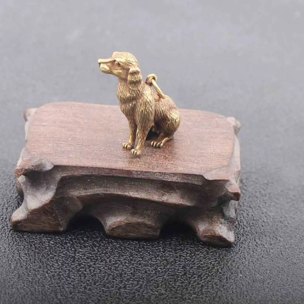 

1Pcs Brass Dog Pendant DIY Jewelry Charm for Necklace Keychain Sweater Chain Anklet Decorative Craft Accessory