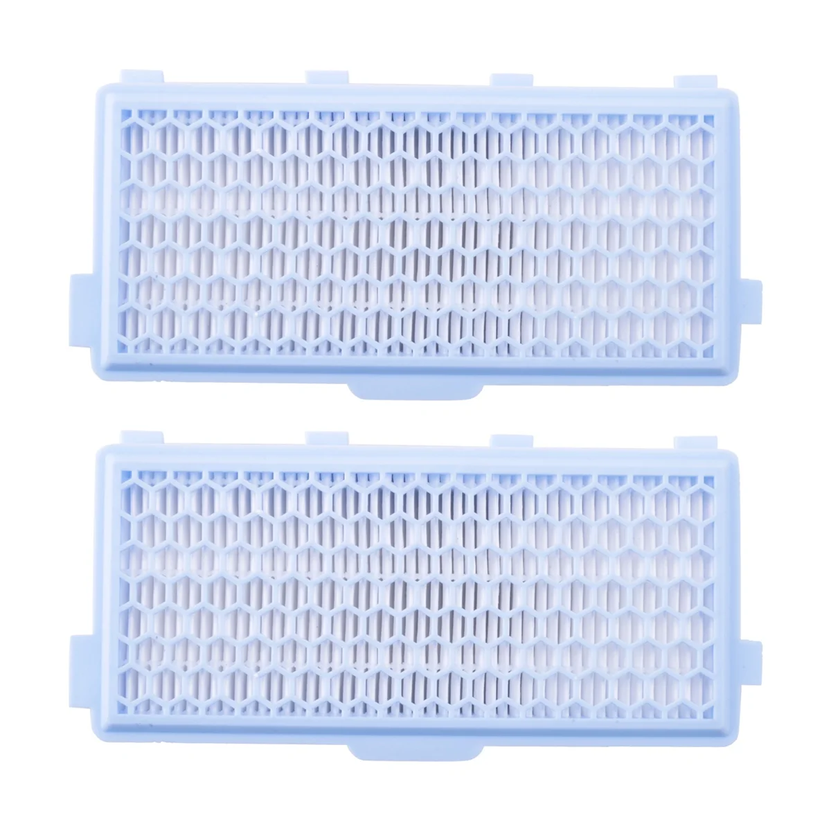 2 Pcs HEPA Filter for Miele S4/S5/S6/S8/S8000/S8999/S6000/S4000/S4999/Complete C2/Compact C1/SF-HA 50 Vacuum Cleaner