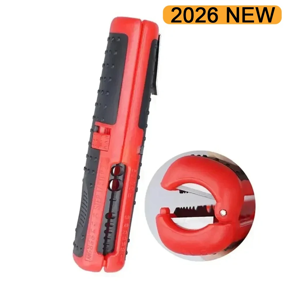 

Multifunctional Cable Wire Stripper Cutter Pliers Hand Tool Hardware Tool Portable Anti-skid Handle Strip pen clip