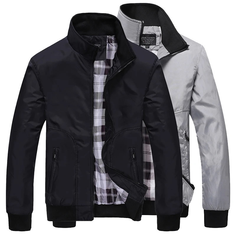 

Spring/Summer Men's Fashion Multi-purpose Long-Sleeved Collar Coat Men's Loose Comfortable Casual Jacket Men