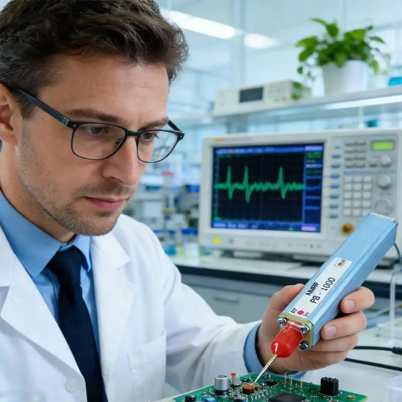 

100kHz~1GHz Radio Frequency Probe With Scalable Tip For Device Inspection