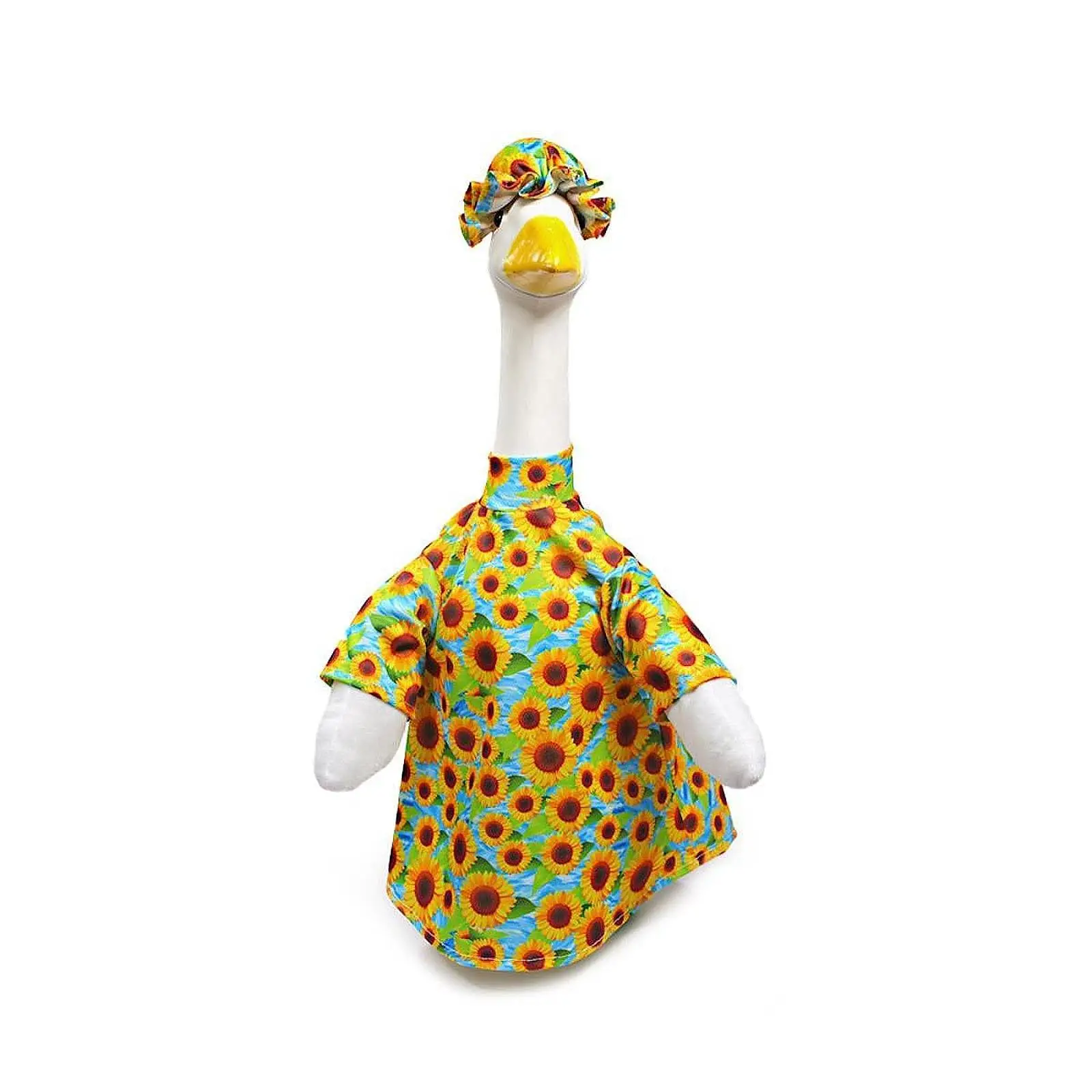 

Goose Figurine Outfit Goose Sculpture Clothing Lawn Art Decoration for Tabletop