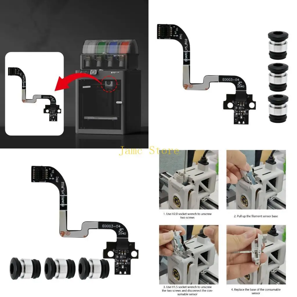

LX0B High Precisions Sensors Assembly With 3 Quickly Connecting Air Fittings