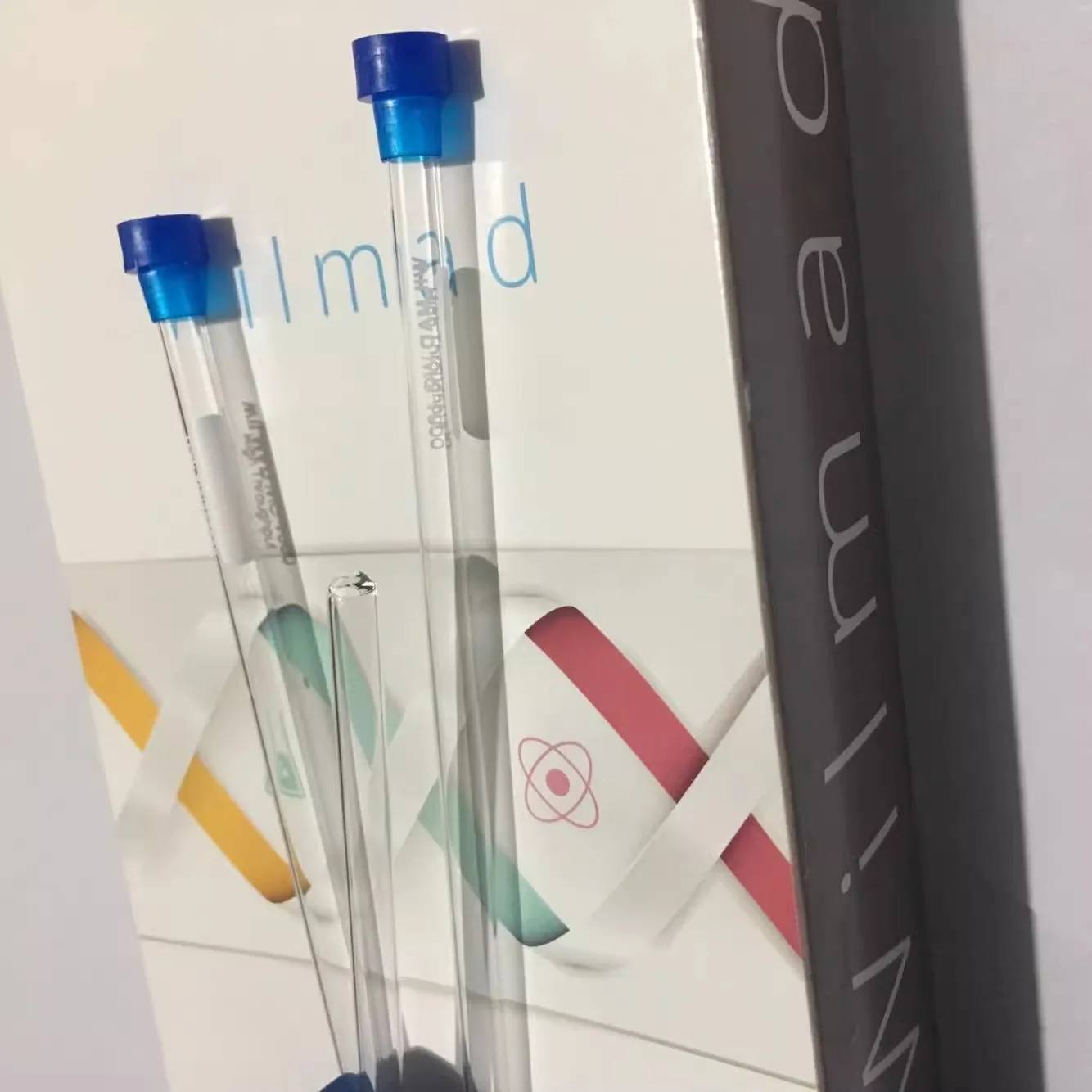 Wilmad Lab Glas-NMR-Röhre, 7 Zoll NMR-Probenröhre mit Deckel für Laborexperimente