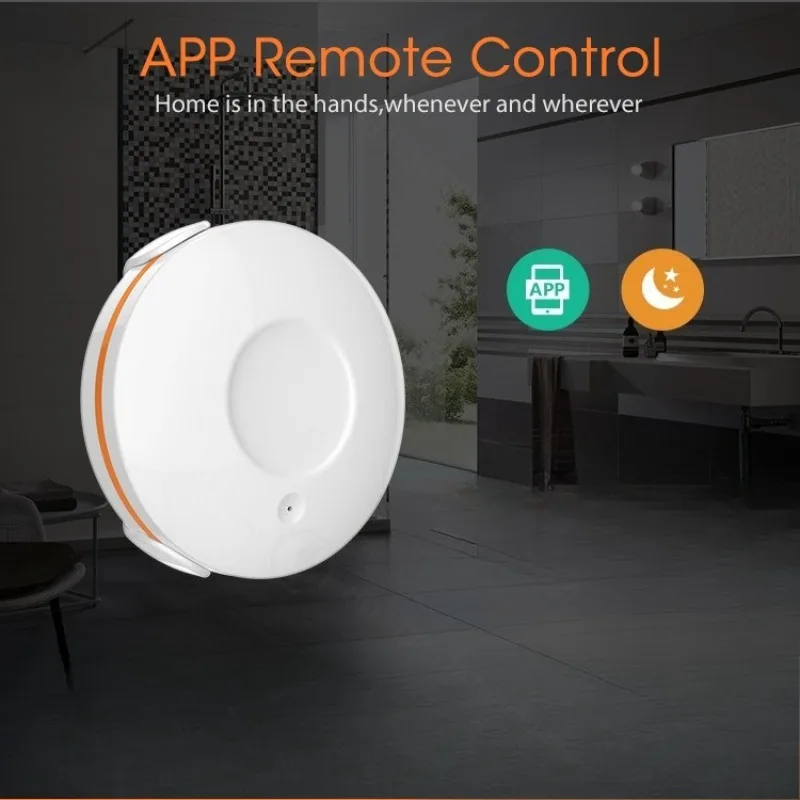 Smart Water Leak Sensor Wireless Water Immersion Detector Water Leakage Alarm Kitchen Flood Overflow Monitoring Security Sensor