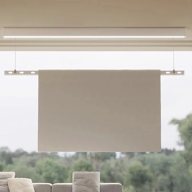 Quality Home Electric Ceiling Laundry Drying Rack Automatic Folding Hanger Remote Control Luxury for Indoor Balcony Clothes Rack