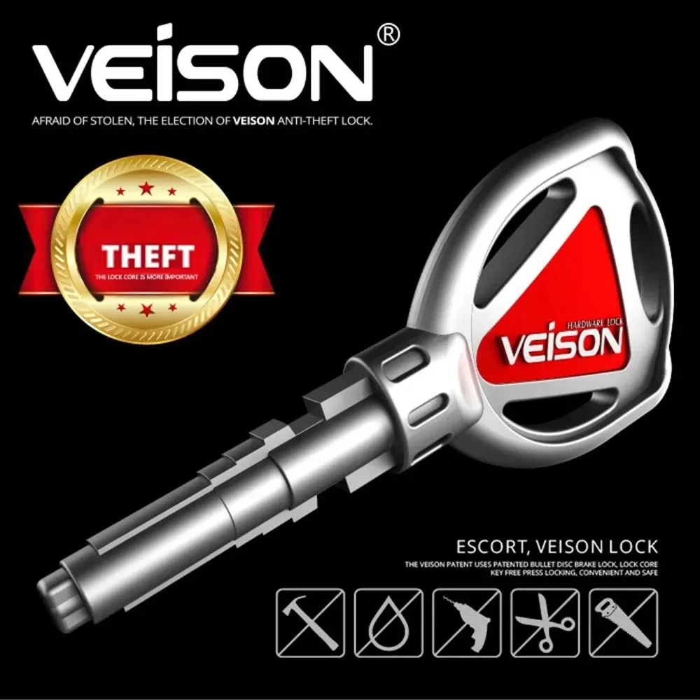 New Off Road Motorcycle Anti-theft Lock Motorcycle Electric Vehicle Disc Brake Lock Outdoor Bicycle Safety Protection Lock view 4