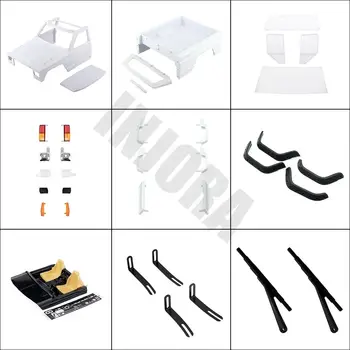 INJORA 313mm 軸距皮卡 Cherokee 車殼套件,適用於 1/10 RC 攀爬車 Axial SCX10 和 SCX10 II 90046 10 最佳銷售 履帶本體 313mm - №6