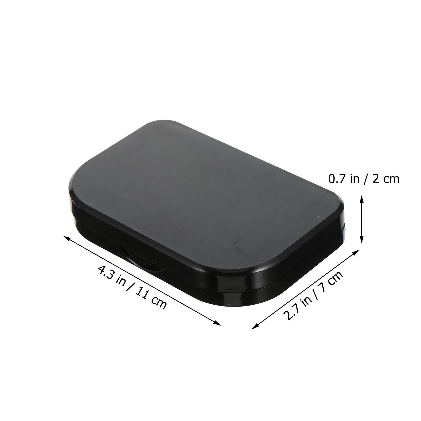 1Pcs Eyelash Storage Case Quality Plastic False Lash Organizer Waterproof Lightweight Easy Open Close Eyelash Holder Protects