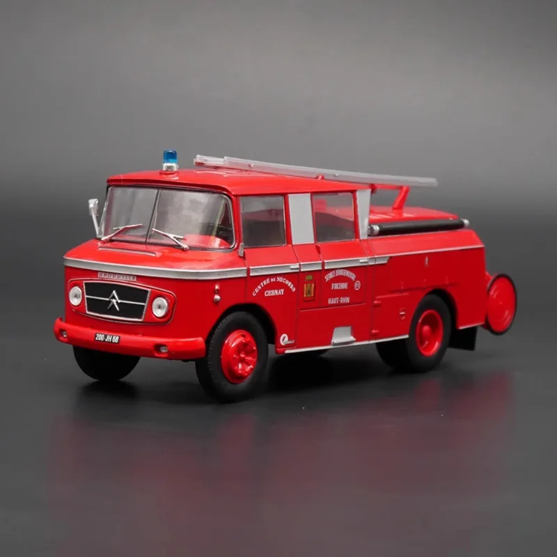 Escala 1:43 IXO Citroen 46 CD Heuilez motor de bomberos modelo de coche de aleación producto terminado fundido a presión juguete de simulación colección modelo estático