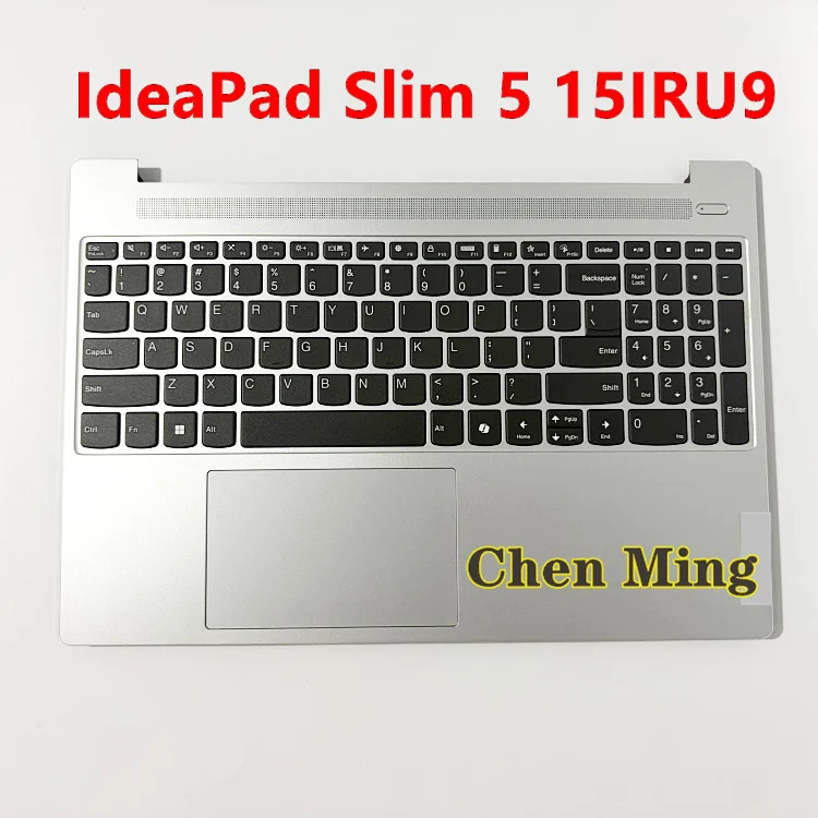 

5CB1N78946 New For Lenovo IdeaPad Slim 5 15IRU9 5 15IRH9 5 15IRH9R Laptop Upper Case Palmrest C-Cover keyboard With Touchpad