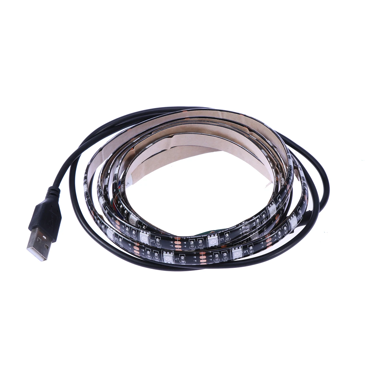 Striscia LED Corda flessibile Luce impermeabile 5M Striscia luminosa a LED Decorazione da scrivania Natale Campeggio esterno Luminoso morbido Non abbagliante USB