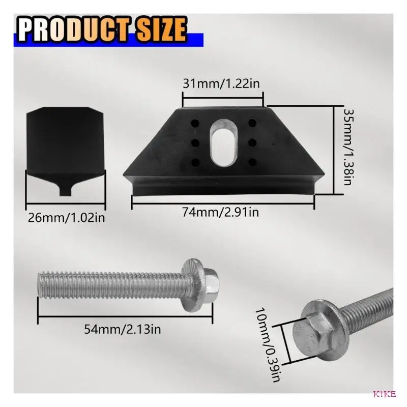 K1KE BASE CLAMP بطارية الصمود لأسفل قوس 14005061 بطارية ركوب السيارة. #6