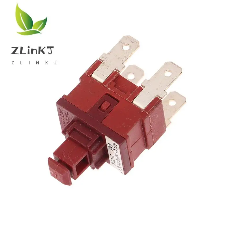 الذاتي قفل سخان المياه التبديل ، زر الطاقة ، مفتاح KAN-L5 P12-2 ، 8A 250VAC ، 2 دبوس ، 4Pin ، مكنسة كهربائية #4