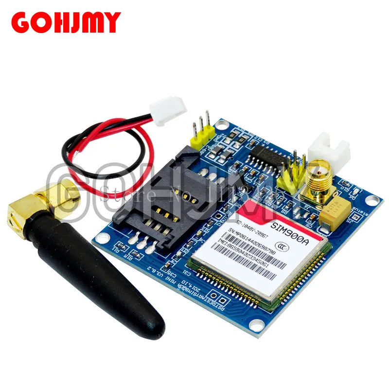 1PCS/LOT SIM900A sim900 V4.0 Kit Wireless Extension Module GSM GPRS Board Antenna Tested for arduino