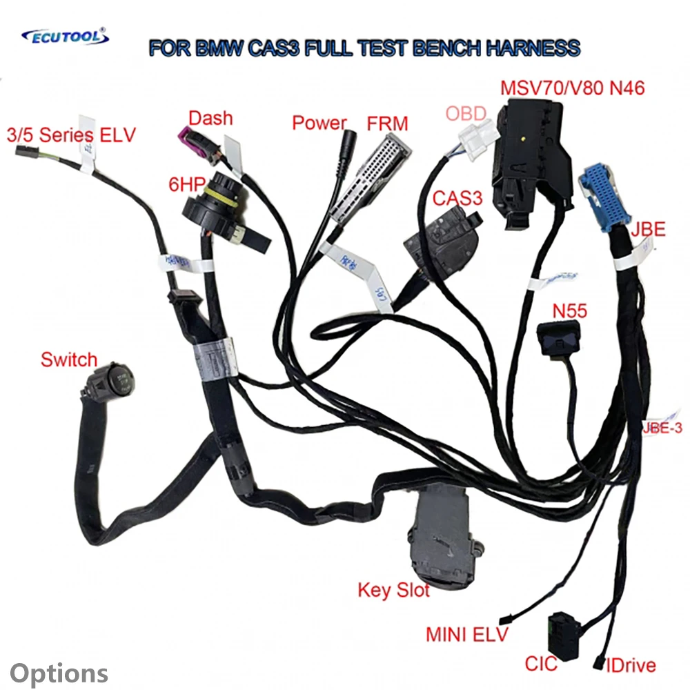 

ECUTOOL for BMW CAS3 Test Bench Harness OFF Programming Adapters