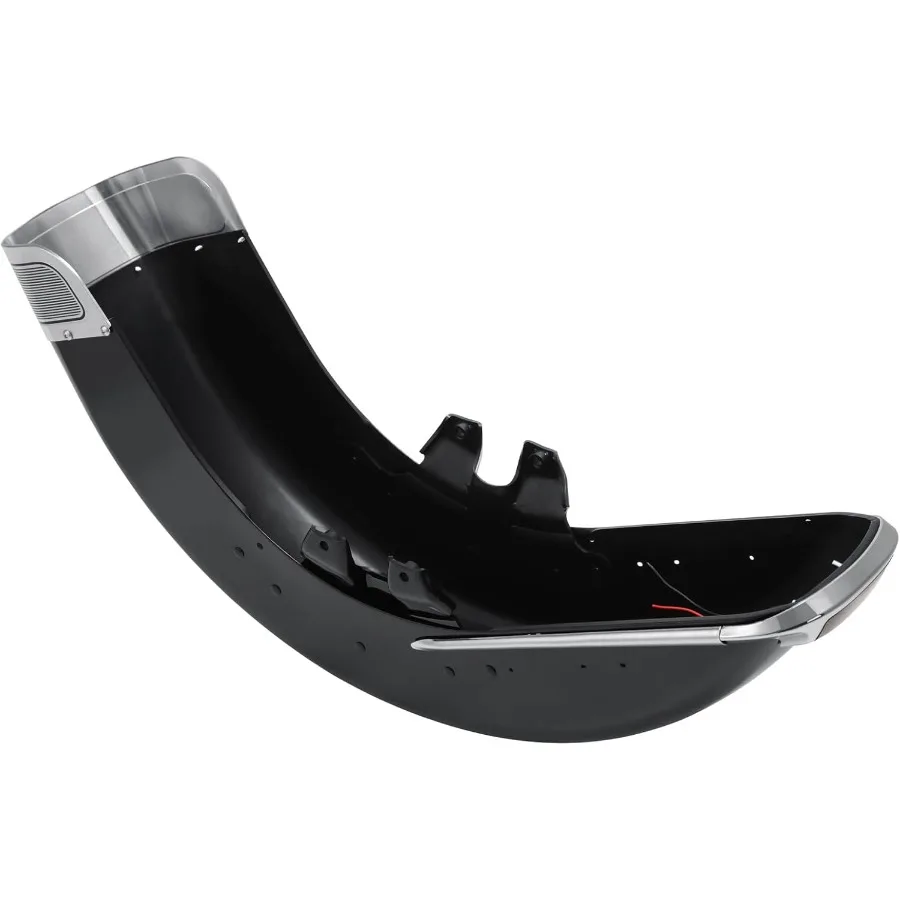 الحاجز الأمامي مع الزخارف مجموعة مصابيح طرف الدخان لـ Harley Touring FLHT Electra Glide Classic 8913 Road King Custom 0406 Tri