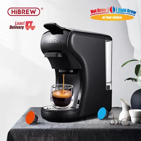 19 Bar 4-in-1 Capsule Coffee Maker HiBREW