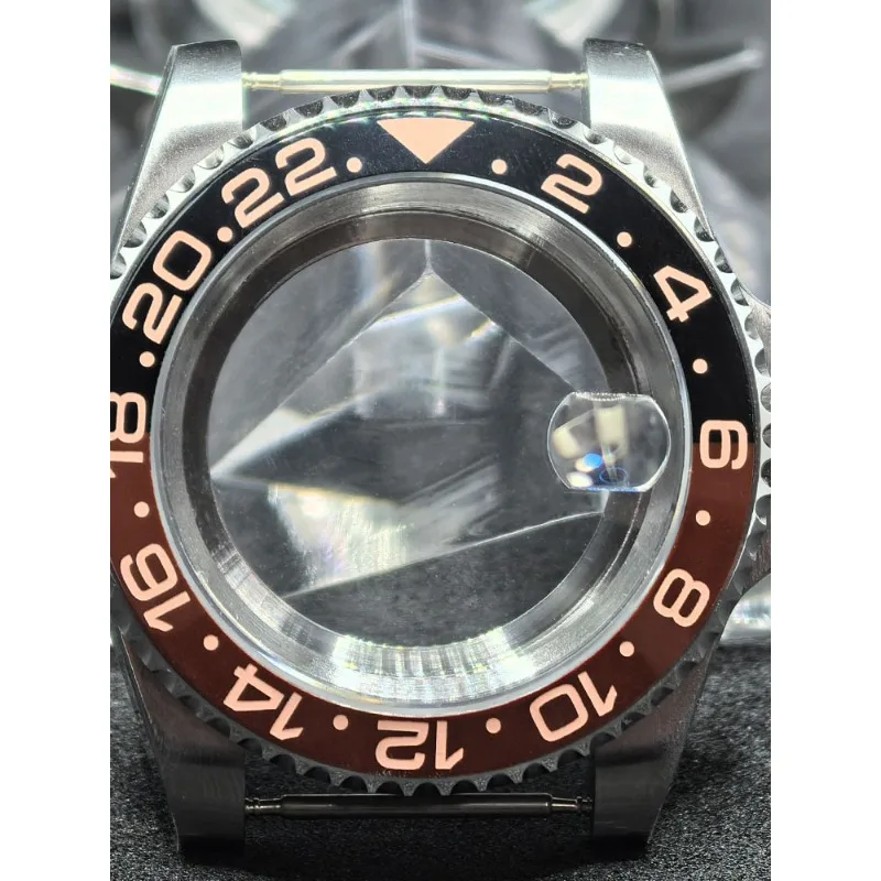 حافظة Seiko من الفولاذ المقاوم للصدأ لعلبة GMT مقاس 40 مم لملحقات تعديل الحركة NH35/NH36