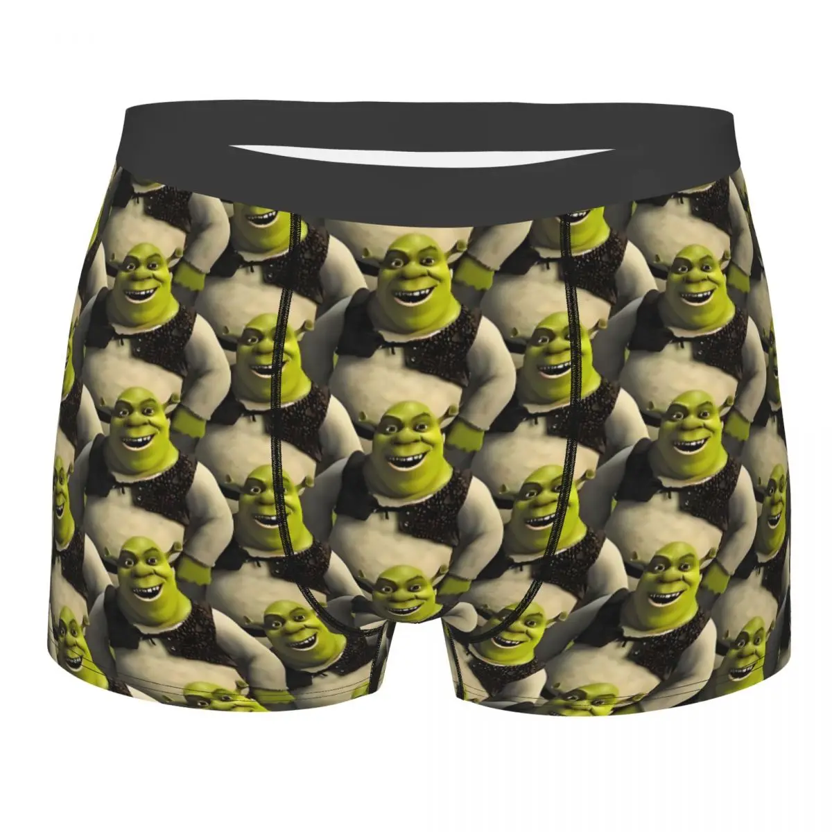 

Anime Comedy Film Shrek Underwear Male Print Cartoon Disney Funny Cute Boxer Briefs Shorts Panties Breathable Underpants