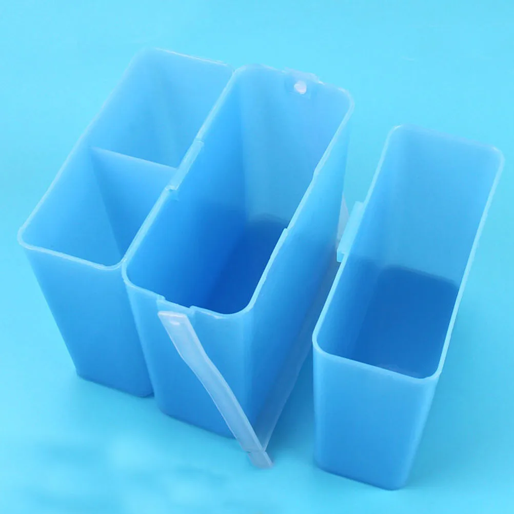 Rondella per pennelli Secchio di plastica staccabile multifunzionale Porta detergente per pennelli Contenitore di miscelazione Strumento di pittura artistica portatile