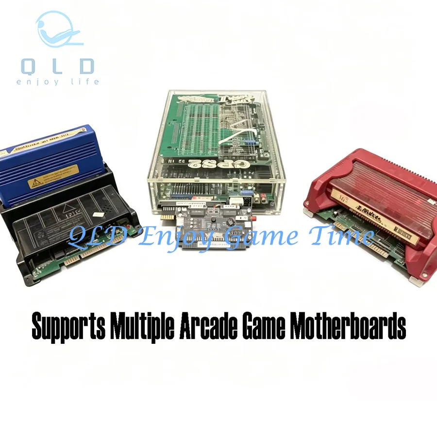 Convertidor de Gamepad JAMMA a DB15 de Alta Potencia DC 12V Cbox V2.5 SuperGun para Placas de Juego Arcade MVS IGS CPS1 CPS2 Pandora Box
