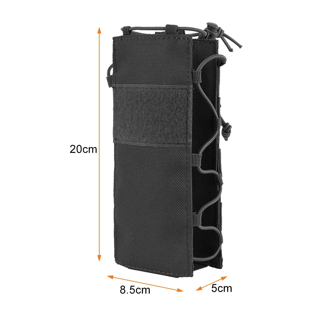 Bolsa táctica MOLLE porta botella para cinturón, camping y senderismo - imagen 3