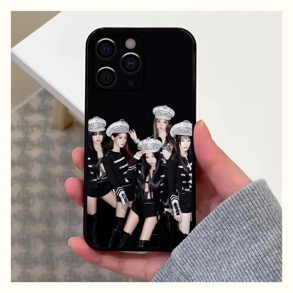 kpop g-gidle  Phone Case For iPhone 11 12 13 Mini 13 14 15 Pro XS Max X 8 Plus SE XR Shell