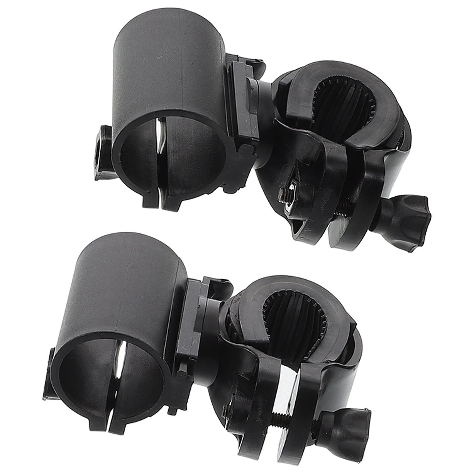 

2 Pcs Bike Light Clip Bicycle Handlebar Mount Flashlight Bracket Clamp Holder Attachment for Mounting
