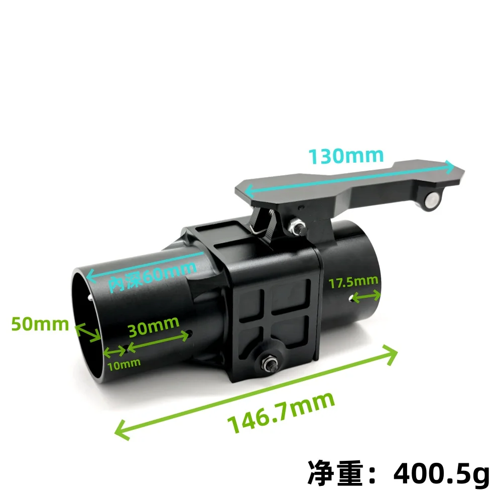 1PC Suitable for agricultural drone frames/delivery equipmen,50 mm drone arm load capacity 30 kg,quick-release folding drone arm