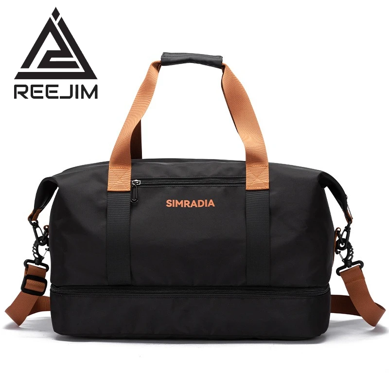 

Large capacity travel bag men's handbag men's luggage travel bag light storage sports fitness bag