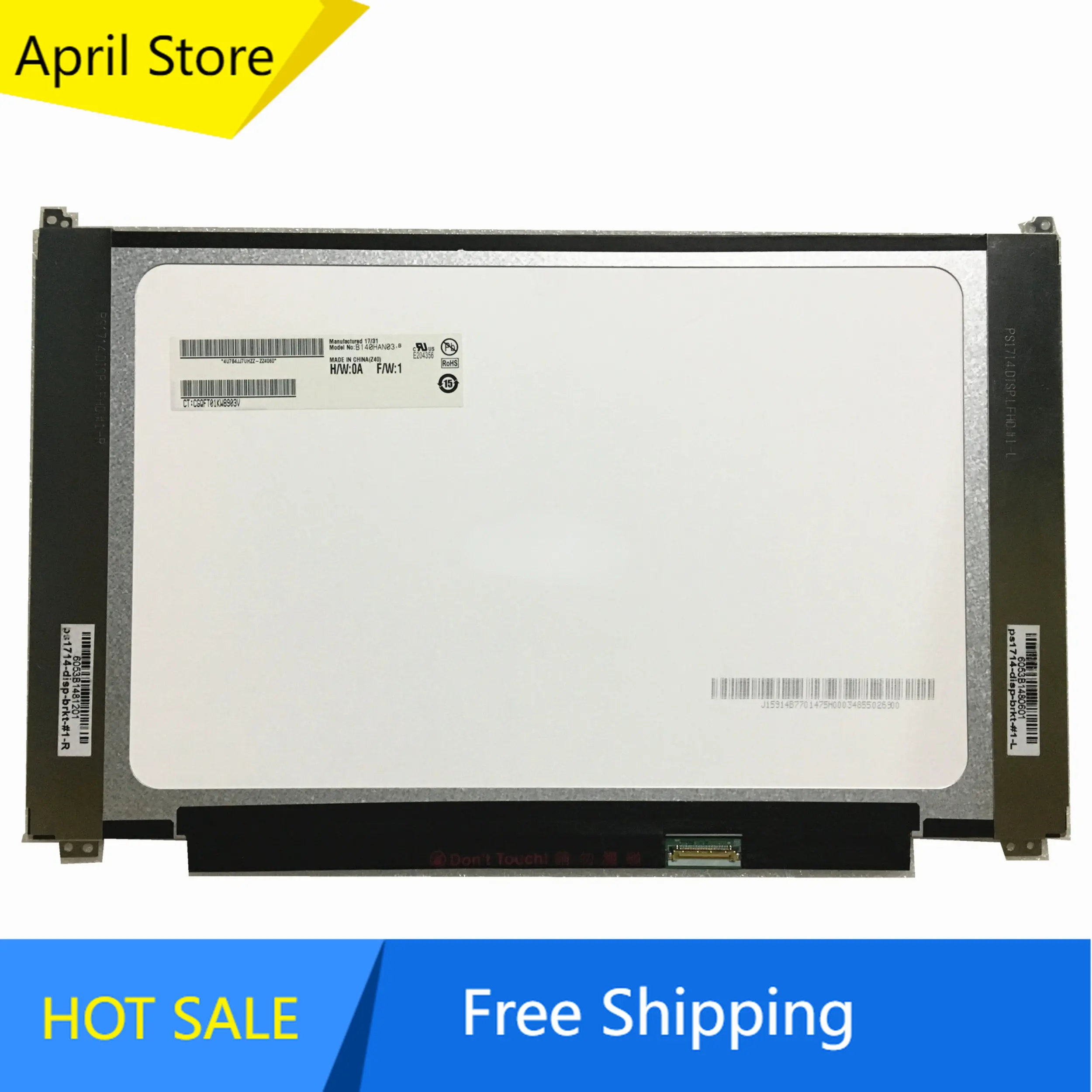 

B140HAN03.B B140HAN03.0 B140HAN03.2 Laptop Lcd Screen 1920*1080 EDP 30pin IPS