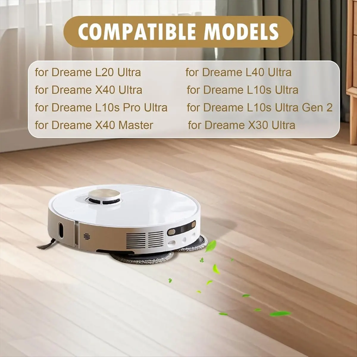 Tri-Cut-Bürstenersatz für X40 Ultra, L20 Ultra, L10s Ultra, L10s Pro Ultra, L40 Ultra, X30 Ultra Roboterstaubsauger-ABWO