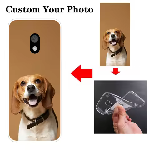 Customized DIY Soft Clear Silicone Case For Nokia 3210 235 220 215 4G 2024 105 106 4G 2021 2023 Personalize Picture Cover