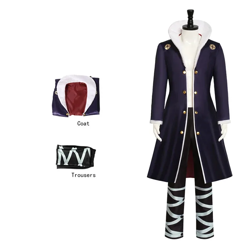 Kostum Cosplay Chrollo Lucilfer Seragam HUNTER Set Lengkap Karnaval Natal Halloween untuk Pria