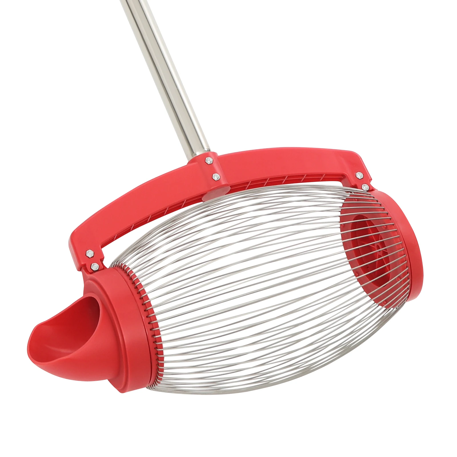 Nuss-Sammler ohne Bücken - Verstellbarer Griff, 30 kg Kapazität, seitlicher Entleerungsöffnung für Walnüsse/Golfbälle (mit Aufbewahrungstasche) – Detail 6