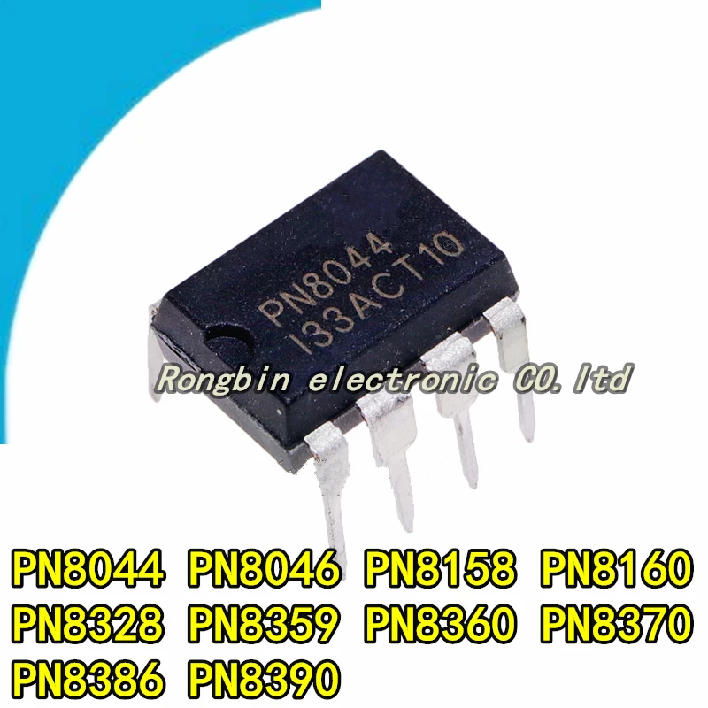 5PCS NEW PN8044 PN8046 PN8158 PN8160 PN8328 PN8359 PN8360 PN8370 PN8386 PN8390 DIP Power IC