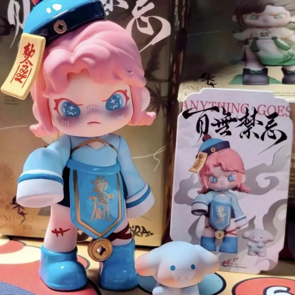 DORA「ノータブー」シリーズの第5世代ブラインドボックストレンド玩具フィギュア、中国風装飾が特徴のフィギュアとギフト