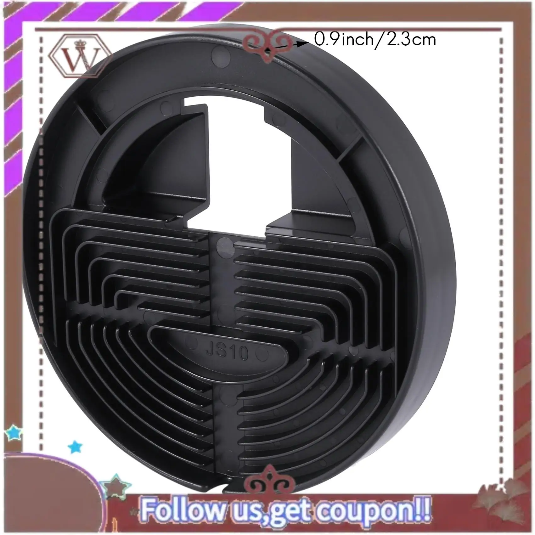 ABBG-For Amazon Echo Show 10 قاعدة قوس لكمة خالية من كابل الطاقة تخزين حامل لـ Echo Show 10