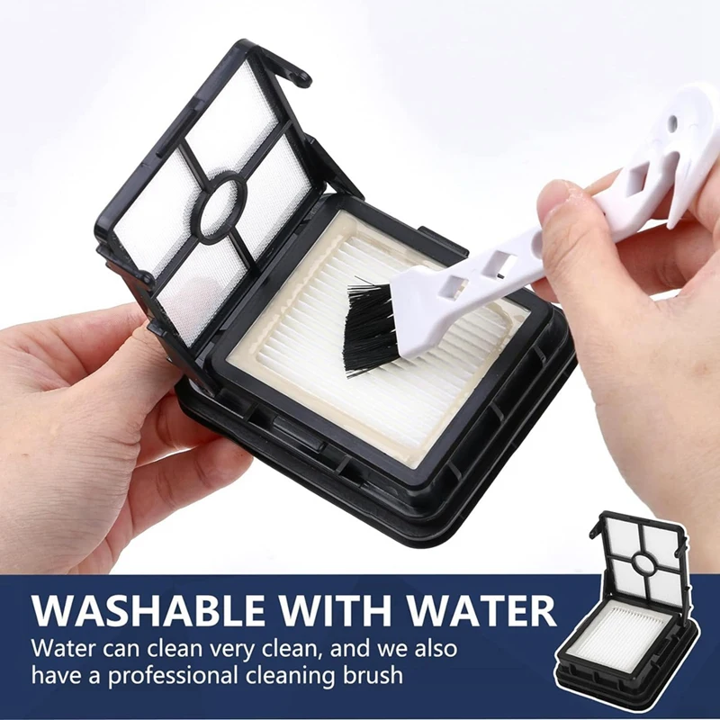 Zestaw akcesoriów do części Bissell Crosswave Cordless Max Series 2787 2554A, 25542, 25548, rolki szczotek do wielu powierzchni Filtry HEPA