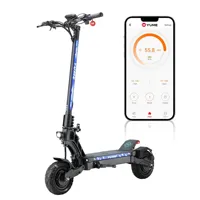 EU 2024 YUME Hawk New Scooter 2400W 60V 23.5AH Electric Scooter Dual Motor 10inch Max Speed 65km/h foldable e-scooter NFC Key